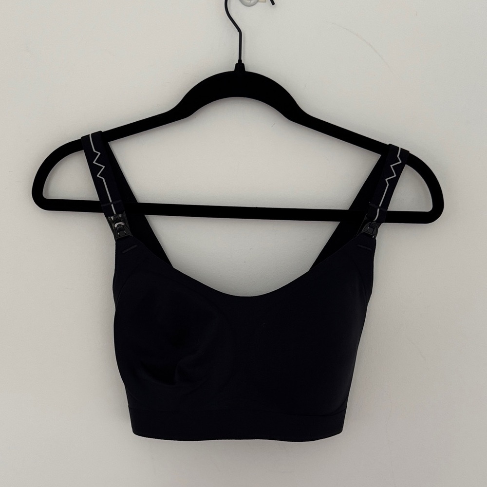 Momcozy Black Women's Nursing Bra - Size M